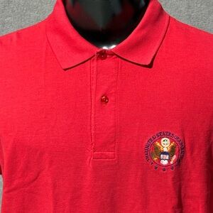 Crystal Springs Polo Sz LG SEAL United States Of America